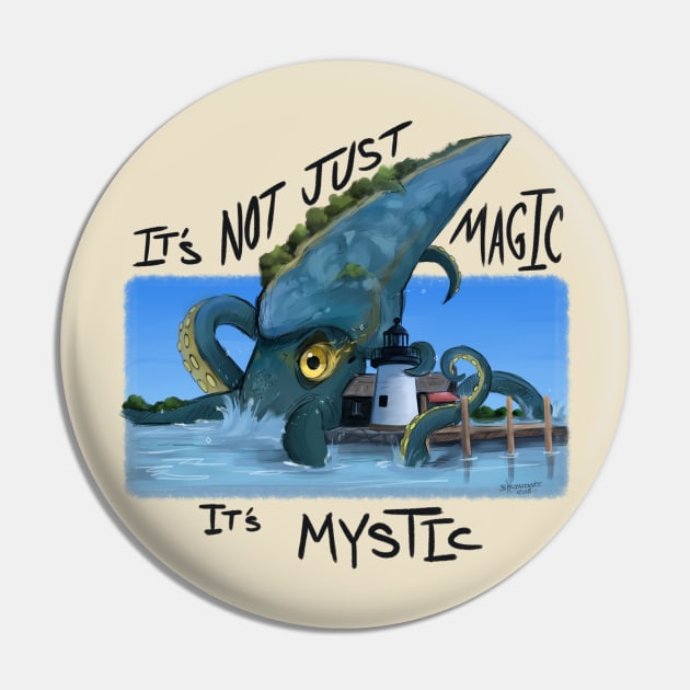 Mystic Magic Pin by BrianaK_Art