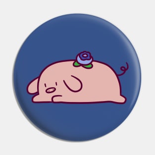 Blueberry Pig Pin