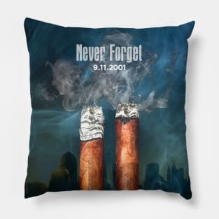 Cigar Twin Towers: September 11, 2001, Never Forget Pillow