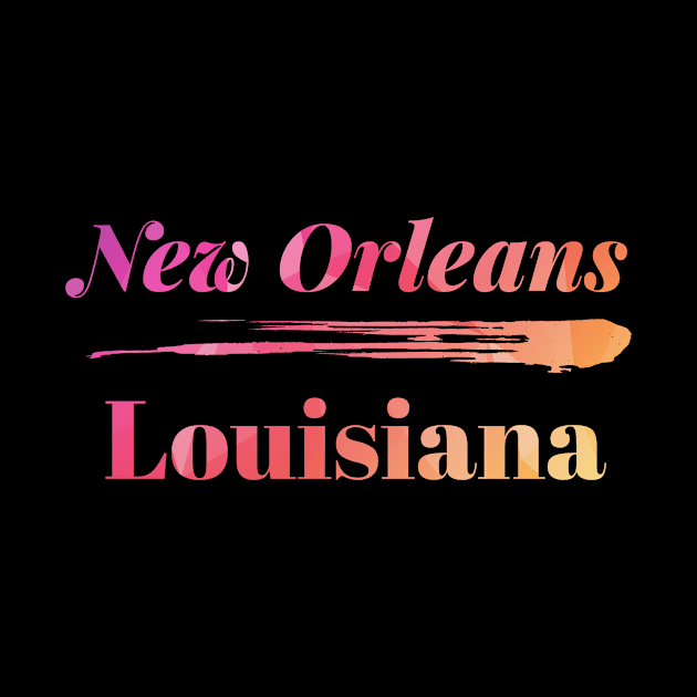 New Orleans Louisiana Low Poly by Queen 1120