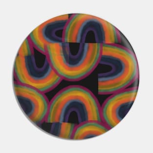 rainbow overlay Pin