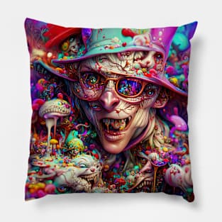 Fear And Loathing In Wonderland #55 Pillow