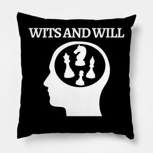 Chess - Wits and will Pillow