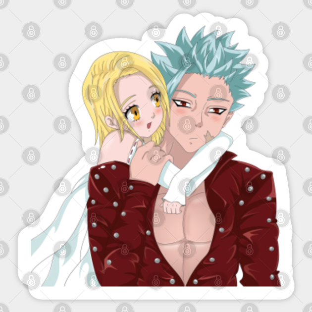 Ban Elaine Seven Deadly Sins Nanatsunotaizai Aufkleber Teepublic De Ban and elaine by animegirl2012 on deviantart. ban elaine seven deadly sins