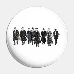 Peaky Blinders The Crew watercolour print Pin