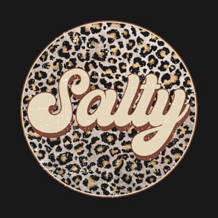 Classic Music Salty Personalized Name Circle Birthday T-Shirt