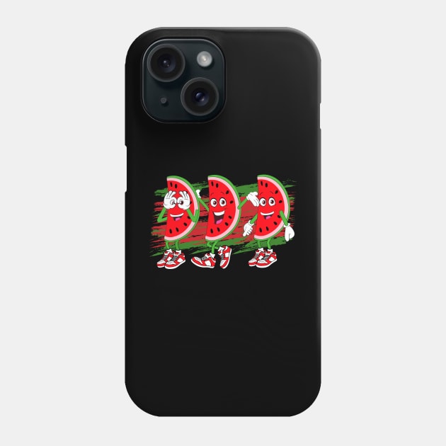 Watermelon Griddy Dance Funny Christmas In July Phone Case by StarMa