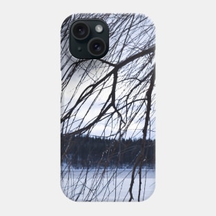 Cold winter day Phone Case