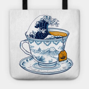 The Great Kanagawa Tea Tote