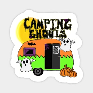 Halloween Camping Ghouls Magnet