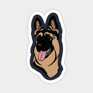 German Shepherd Magnet