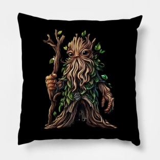 Fantasy shepherd of trees Pillow