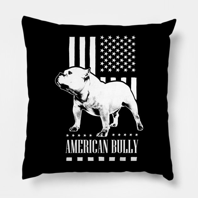 American Bully Pillow by Nartissima