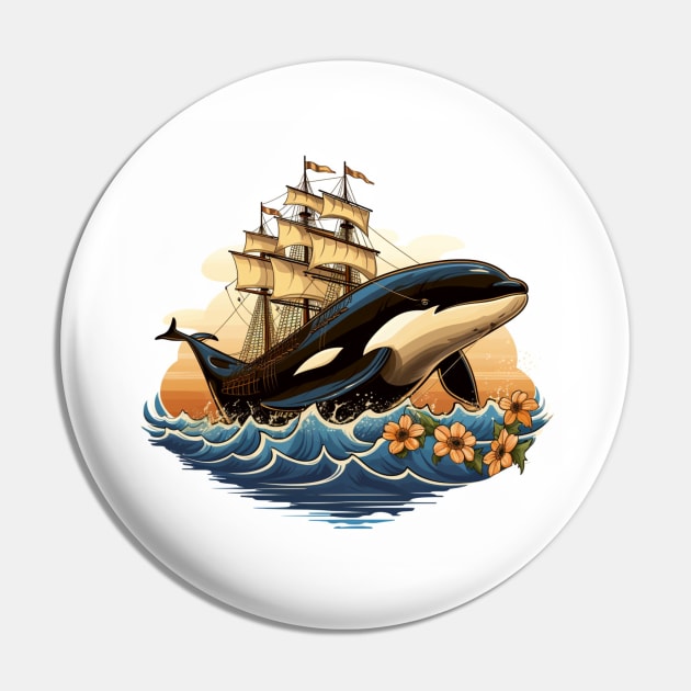 Join the Orca Uprising Pin by Liana Campbell