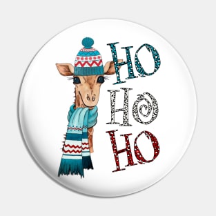 HO HO HO, Giraffe Pin