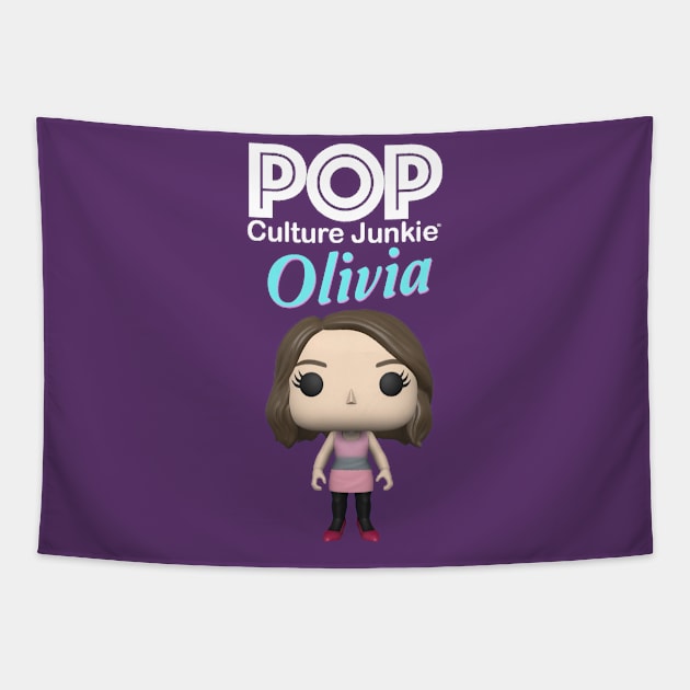 Pop Culture Junkie Olivia Tapestry by Pop Culture Entertainment