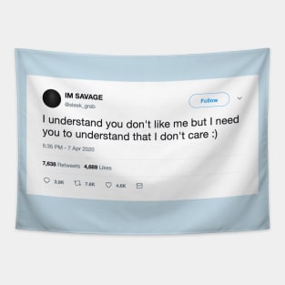 Savage Tweet Tapestry