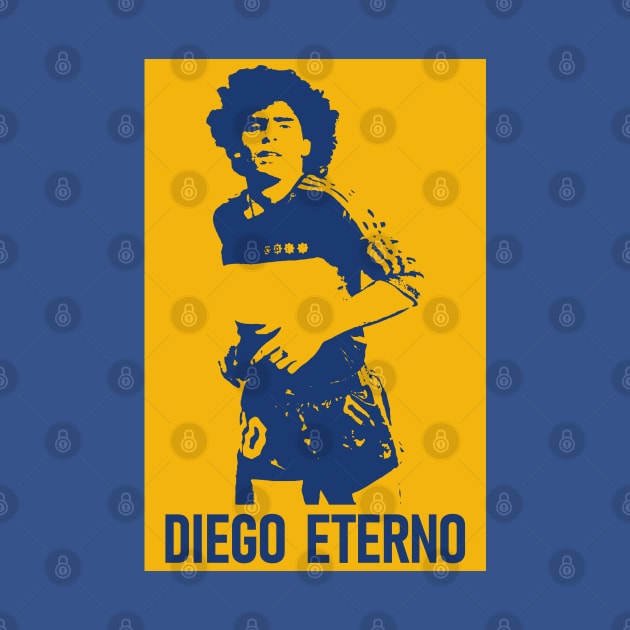 Diego Maradona Eterno by RubenRomeroDG