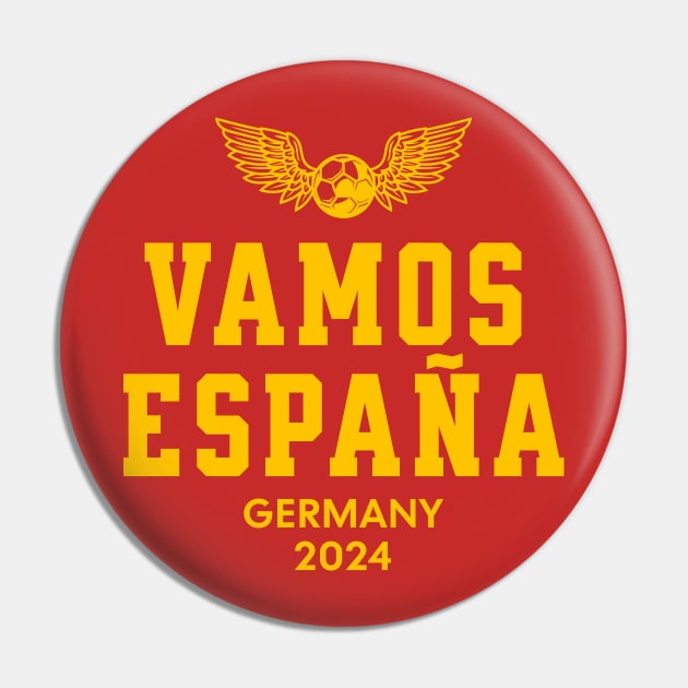 Vamos España Germany 2024 Soccer Pin by Kicosh