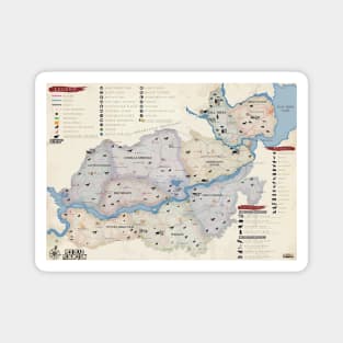 Red Dead Redemption Map Magnet