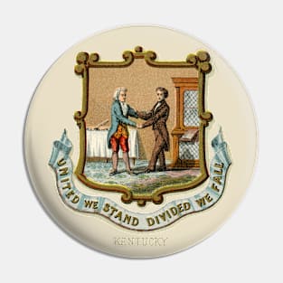 1876 Kentucky Coat of Arms Pin