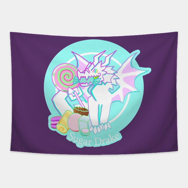 Sugar Drake Logo Tapestry by SugarDrake