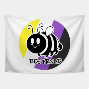 Bee Proud Non-Binary Tapestry