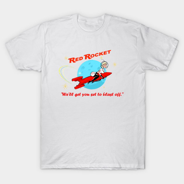 red rocket t shirt