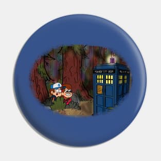 A TARDIS at Gravity Falls Pin