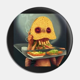 Taco Waiter Weird Halloween - best selling Pin