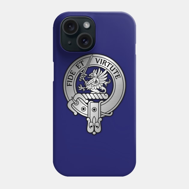 Clan Gladstone Crest Phone Case by Taylor'd Designs