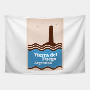 Tierra del Fuego Argentina, Les Eclaireurs lighthouse Tapestry