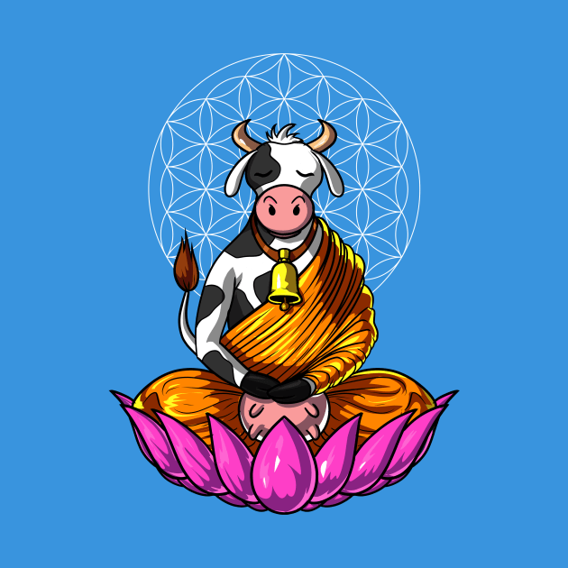 Cow Buddha by underheaven