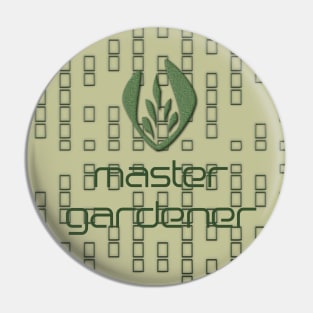 Master Gardener Nature Pin