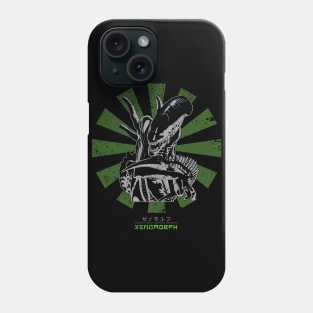 Xenomorph Retro Japanese Alien Phone Case