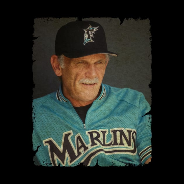 Jim Leyland in Miami Marlins by anjaytenan