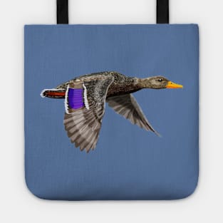 Mallard duck hen Tote