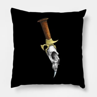 Skull Blade Pillow