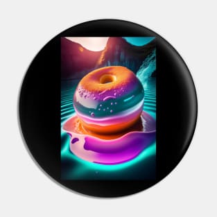 Giant Donuts in a jelly pool Pin