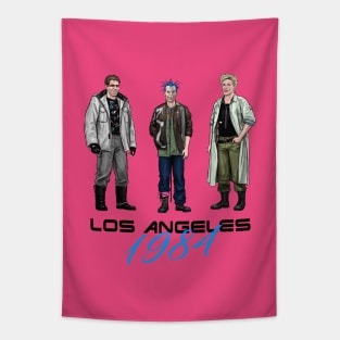 Los Angeles Neon 1984 Tapestry