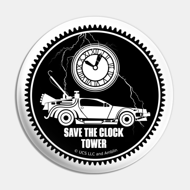 Save the clock tower Pin by LICENSEDLEGIT