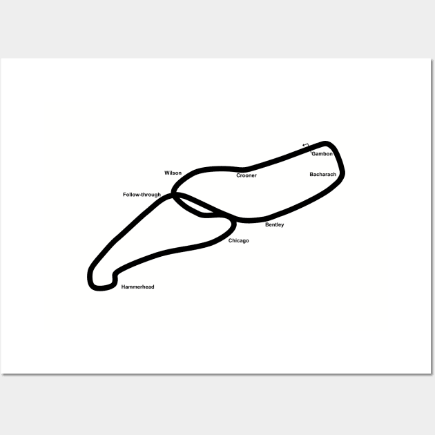 The iconic Top Gear Test Track - Top Gear - Posters and Art Prints 