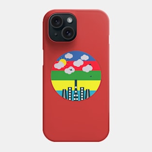 city view Phone Case