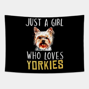 Yorkie Tapestry