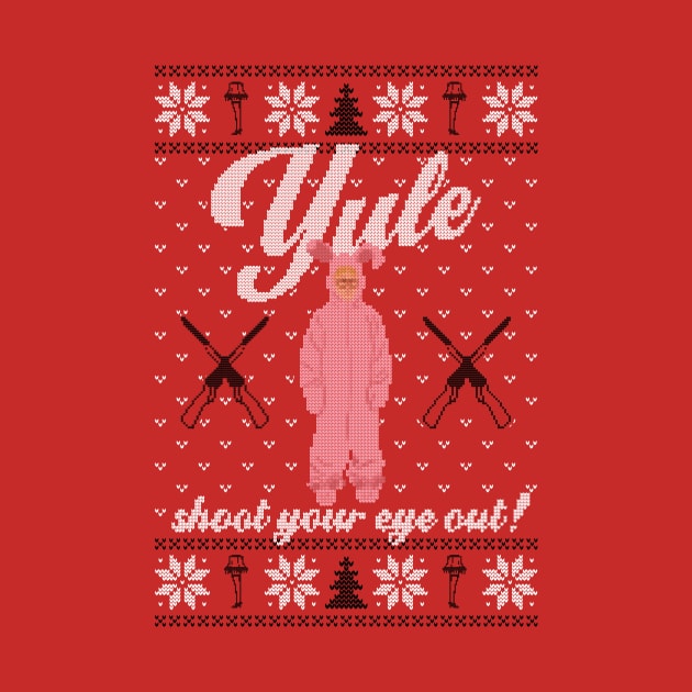 Yule Shoot Your Eye Out by Zachterrelldraws