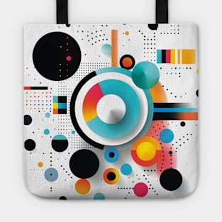 crosses, circles and a rectangle. Awesome shapes! Tote