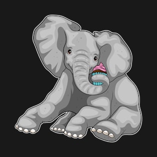 Elephant Cupcake T-Shirt