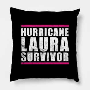 Hurricane Laura Survivor Pillow