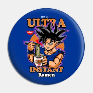 Cute Funny Superhero Anime Manga Gift For Ramen Lovers Pin