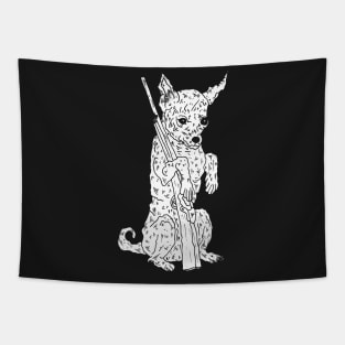 Hunting Dog Tapestry